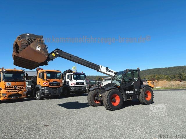 Sollevatore telescopico BOBCAT TL 38.70 HF AGRI*1.Hand*Klappschaufel