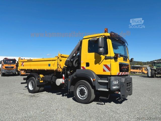 Otros MAN 18.340 TGM 4x4 BB Hiab Funk Kran*Allrad