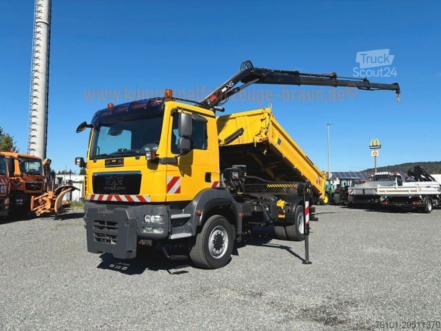 Altro MAN 18.340 TGM 4x4 BB Hiab Funk Kran*Allrad
