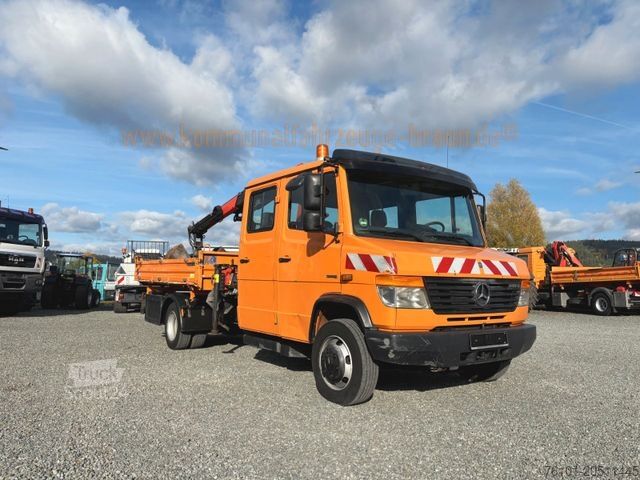 Ostatní MERCEDES-BENZ Vario 818 DoKa Meiller*Palfinger Kran*AHK*88 Tkm