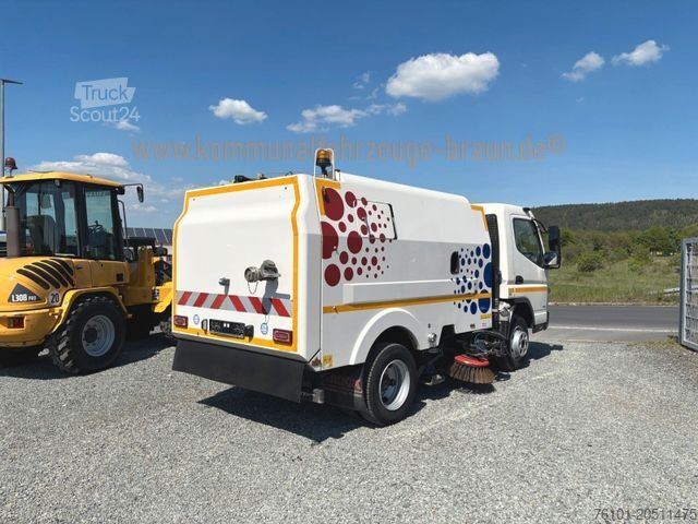 Balayeuse de voirie MITSUBISHI Fuso Canter 7C15 Brock SL140/2*Euro 6*Automatik