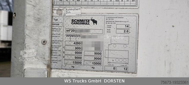 Semirremolque frigorífico SCHMITZ CARGOBULL SKO 24 Kühlauflieger Vector 1550 Strom/Diesel