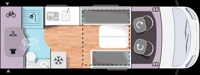 Kamper zintegrowany CHAUSSON 6040 Etape Line ~ MODELL `25