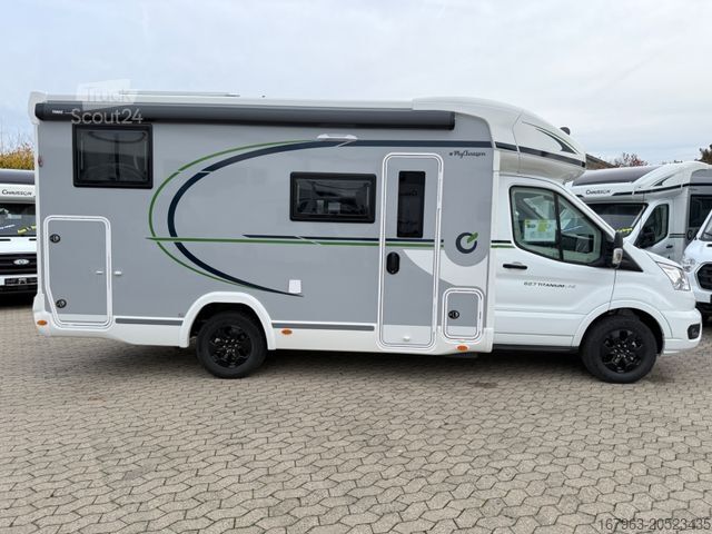 Semi-integrated camper CHAUSSON 627 Titanium Line ~ `26