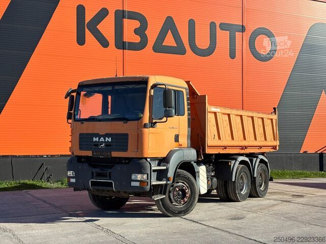 Samovozilo MAN TGA 26.400 6x4 FULLSTEEL / BOX L=4795 mm