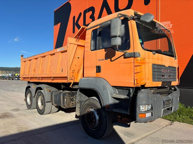 Samovozilo MAN TGA 26.400 6x4 FULLSTEEL / BOX L=4795 mm