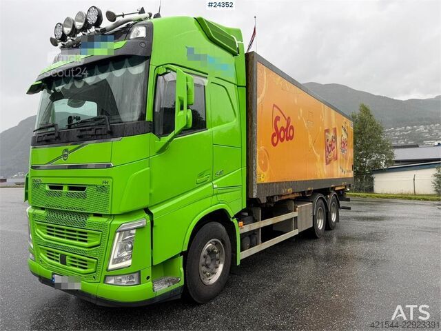 Podwozie z kabiną Volvo FH540 6x2 chassis container truck
