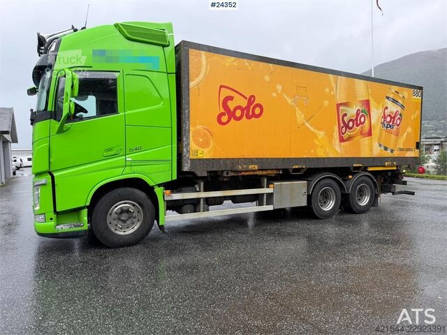 Podwozie z kabiną Volvo FH540 6x2 chassis container truck