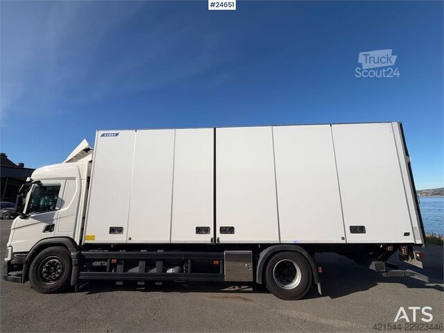 куфар Scania P280 4x2 Box truck – CNG gas