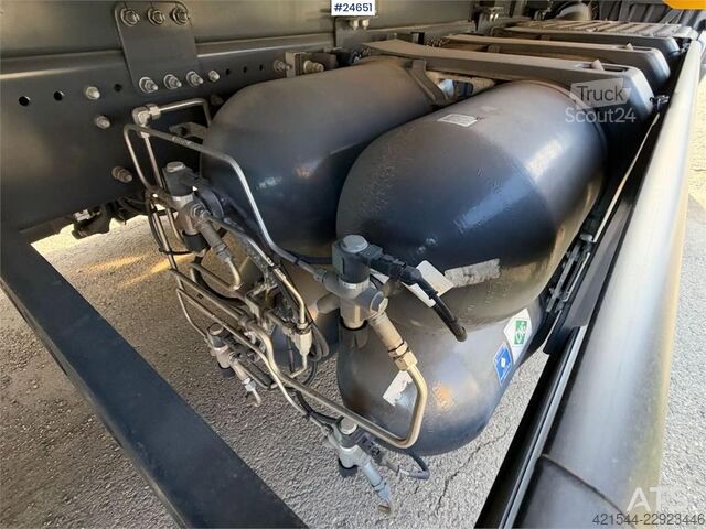 куфар Scania P280 4x2 Box truck – CNG gas