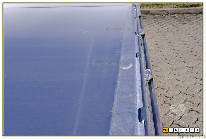 Trijų krypčių savivartė priekaba Eduard K3116 2700 kg mit Rampen