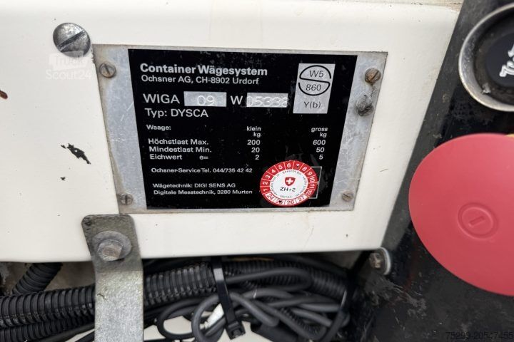 Smetiarsko vozilo Scania G440 6x2 Faun / Swiss-Vehicle