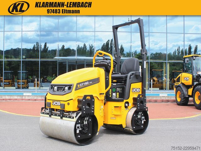 Тандемен валяк Kubota дизел с шарнирно управление JCB CT 160-100 Tandemvibrationswalze