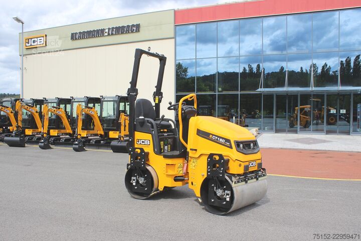 Тандемен валяк Kubota дизел с шарнирно управление JCB CT 160-100 Tandemvibrationswalze