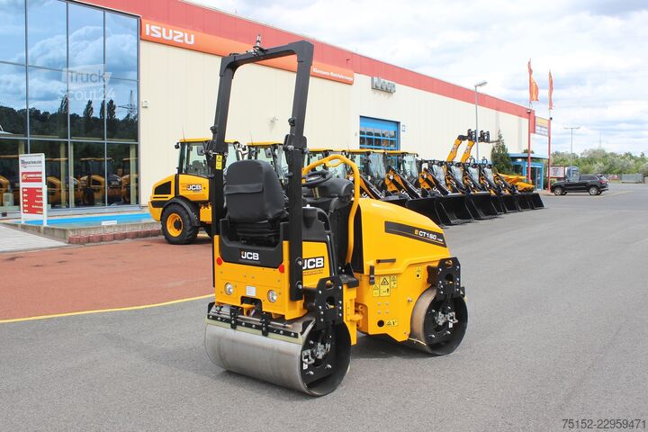 Тандемен валяк Kubota дизел с шарнирно управление JCB CT 160-100 Tandemvibrationswalze