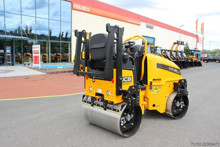Тандемен валяк Kubota дизел с шарнирно управление JCB CT 160-100 Tandemvibrationswalze