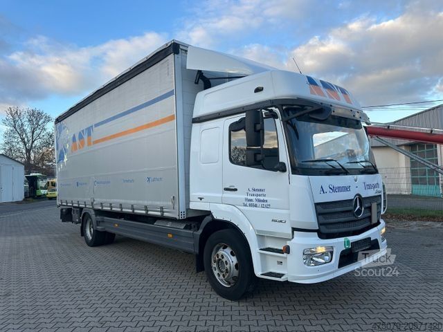 Flaklastbil med kapell MERCEDES-BENZ Atego 1530 / LBW