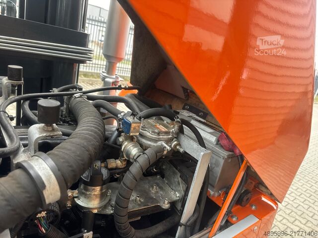 Fyrvägstruck Hubtex DQ45/Only 3310 h/Telescopic forks