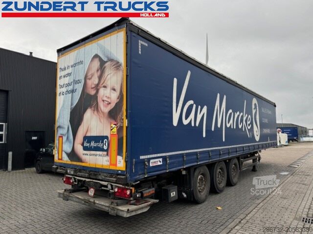 Bâches coulissantes Schmitz Cargobull 3 AS SCHUIFZEILEN TRAILER, LIFT AXLE, TAIL LIFT