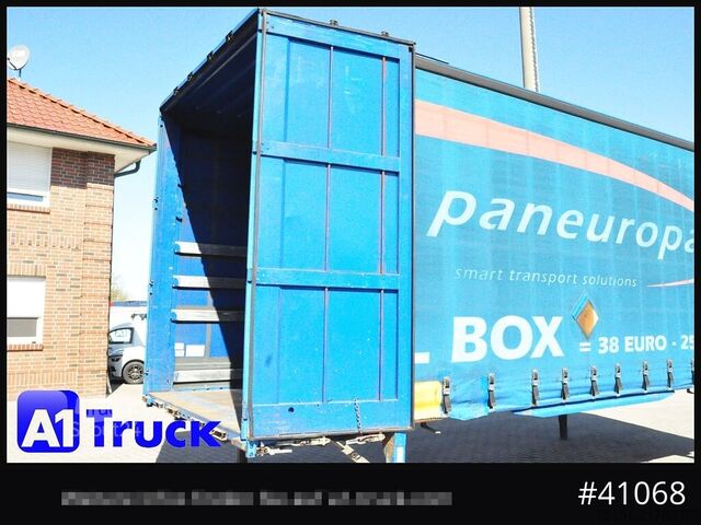 Сменный кузов с платформой и тентом KRONE Wechselbrücke Jumbo BDF 7,82, Code XL,