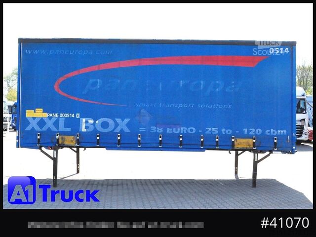 Сменный кузов с платформой и тентом KRONE Wechselbrücke Jumbo BDF 7,82, Code XL,