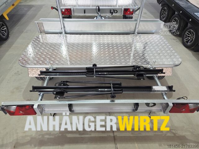 Autotrailer Debon Querlader platzsparend Motorrad  Roller