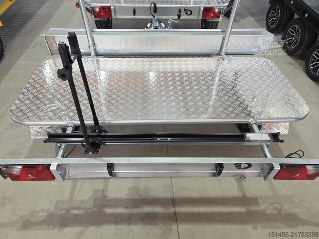 Autotrailer Debon Querlader platzsparend Motorrad  Roller