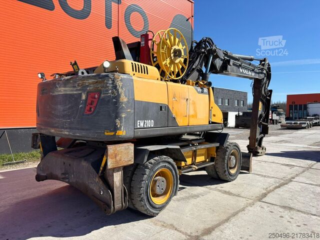Kerekes kotrógép Volvo EW 210 D NEEDS REPAIR ! / AC / CENTRAL LUBRICATION