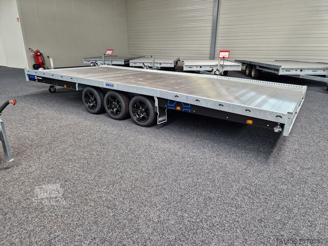 Remorcă transport auto HULCO Carax Go Getter Tridem 3500kg