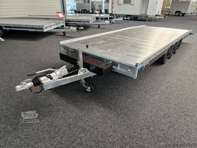 Remorcă transport auto HULCO Carax Go Getter Tridem 3500kg