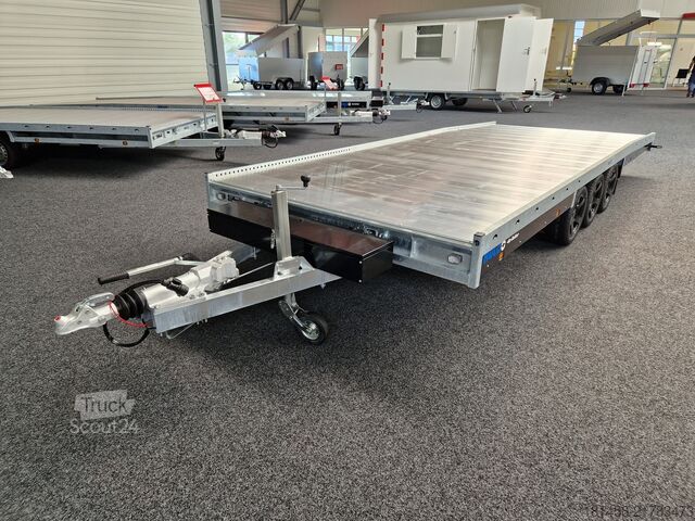 Remorcă transport auto HULCO Carax Go Getter Tridem 3500kg