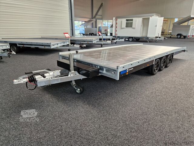 Remorcă transport auto HULCO Carax Go Getter Tridem 3500kg