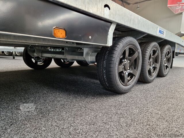 Remorcă transport auto HULCO Carax Go Getter Tridem 3500kg