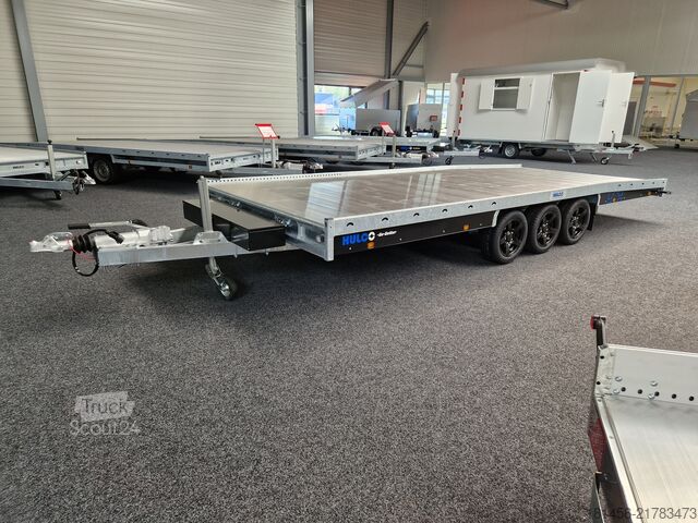 Remorcă transport auto HULCO Carax Go Getter Tridem 3500kg