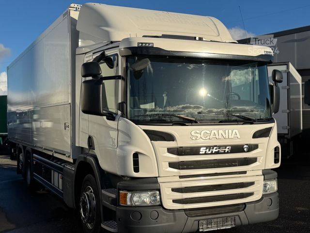 Camion de boissons SCANIA P 320 / LBW / LENKACHSE / KAMERA / 20 PAL