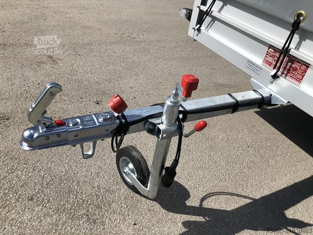 Remorcă tip cutie KOCH U4 mit Plane 1100 grau Kastenanhänger ungebremst