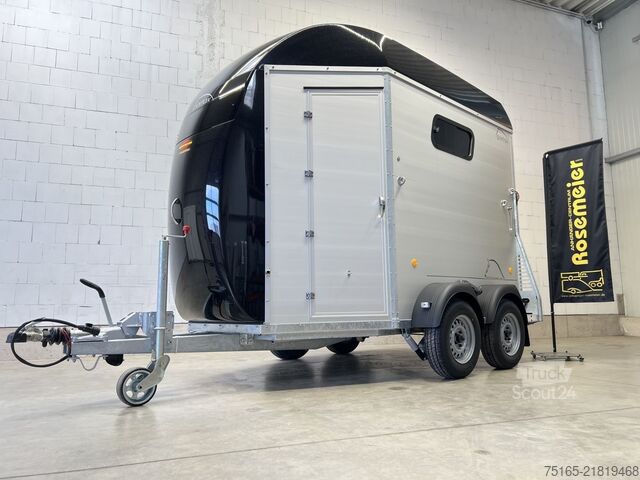 Paardentransportaanhanger Böckmann Portax E Plus 3,0 t. Sonderhöh Pferdeanhänger