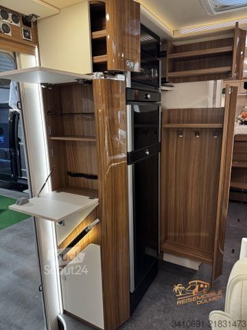 Integrerad husbil EURAMOBIL Integra 890EB NAVI RFK ALDE Lithium Luminary+