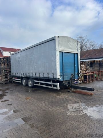 Remorcă deschisă cu prelată CBV Blumhardt-10 tonner-Ladefläche 8,4m-Blattg.