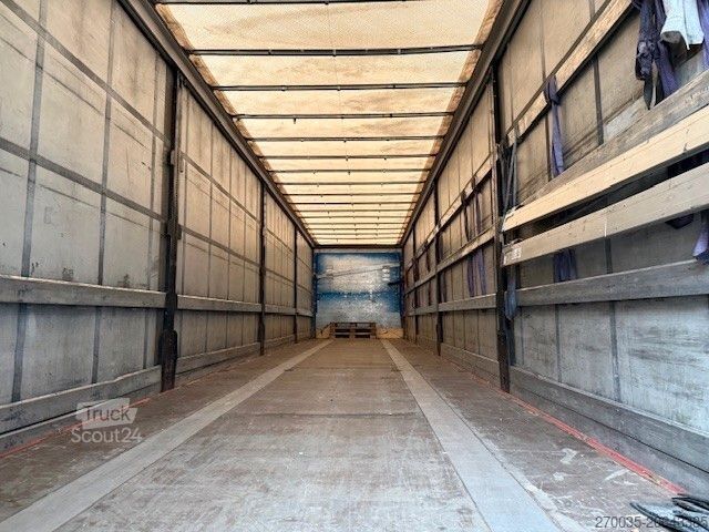 Auflieger mit Pritsche & Plane SCHWARZMÜLLER 3-Achs Tautliner LaSi+ALU+PK+Lift+BPW+TÜV