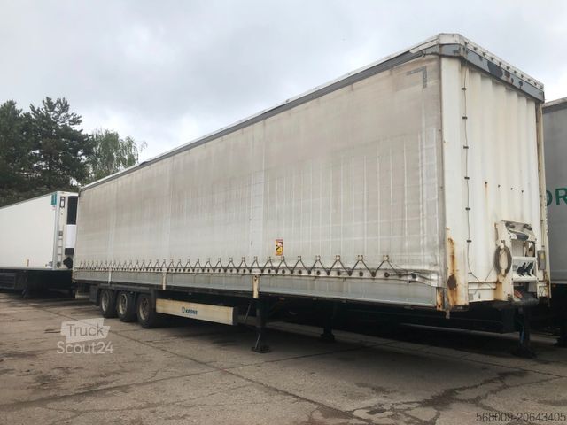 Nyitott ponyvás félpótkocsi KRONE SD 2014 Mega,gute,Reifen