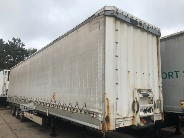 Nyitott ponyvás félpótkocsi KRONE SD 2014 Mega,gute,Reifen