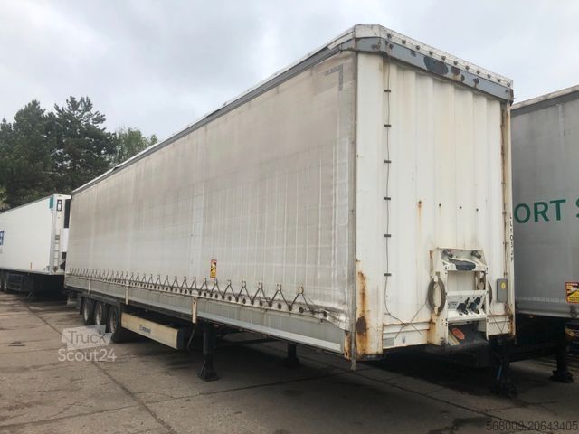 Nyitott ponyvás félpótkocsi KRONE SD 2014 Mega,gute,Reifen