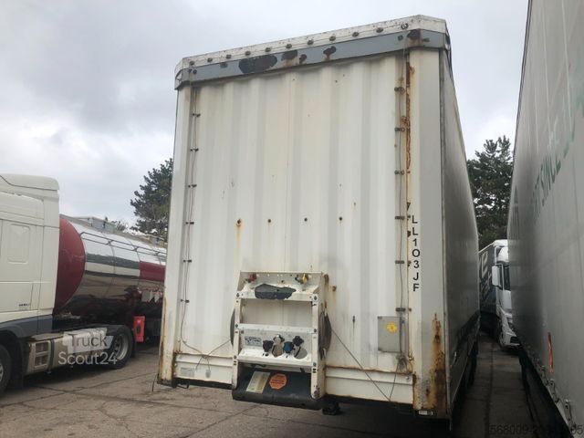 Nyitott ponyvás félpótkocsi KRONE SD 2014 Mega,gute,Reifen