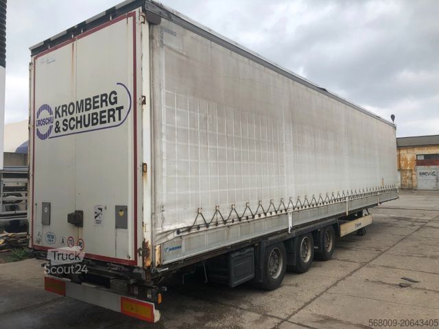 Open oplegger met zeil KRONE SD 2014 Mega,gute,Reifen