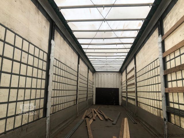 Nyitott ponyvás félpótkocsi KRONE SD 2014 Mega,gute,Reifen