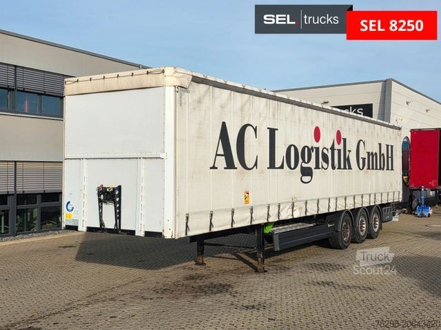 Отворено полуремарке с брезент BERGER SAPL 24 / Coilmulde / 5.460 kg