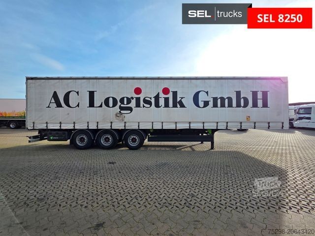 Отворено полуремарке с брезент BERGER SAPL 24 / Coilmulde / 5.460 kg