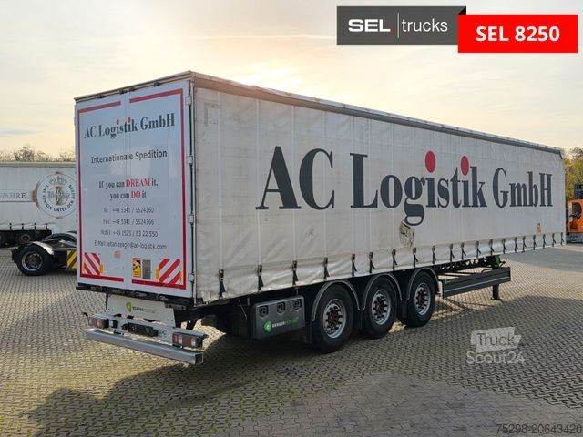 Отворено полуремарке с брезент BERGER SAPL 24 / Coilmulde / 5.460 kg