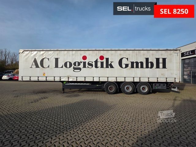 Отворено полуремарке с брезент BERGER SAPL 24 / Coilmulde / 5.460 kg